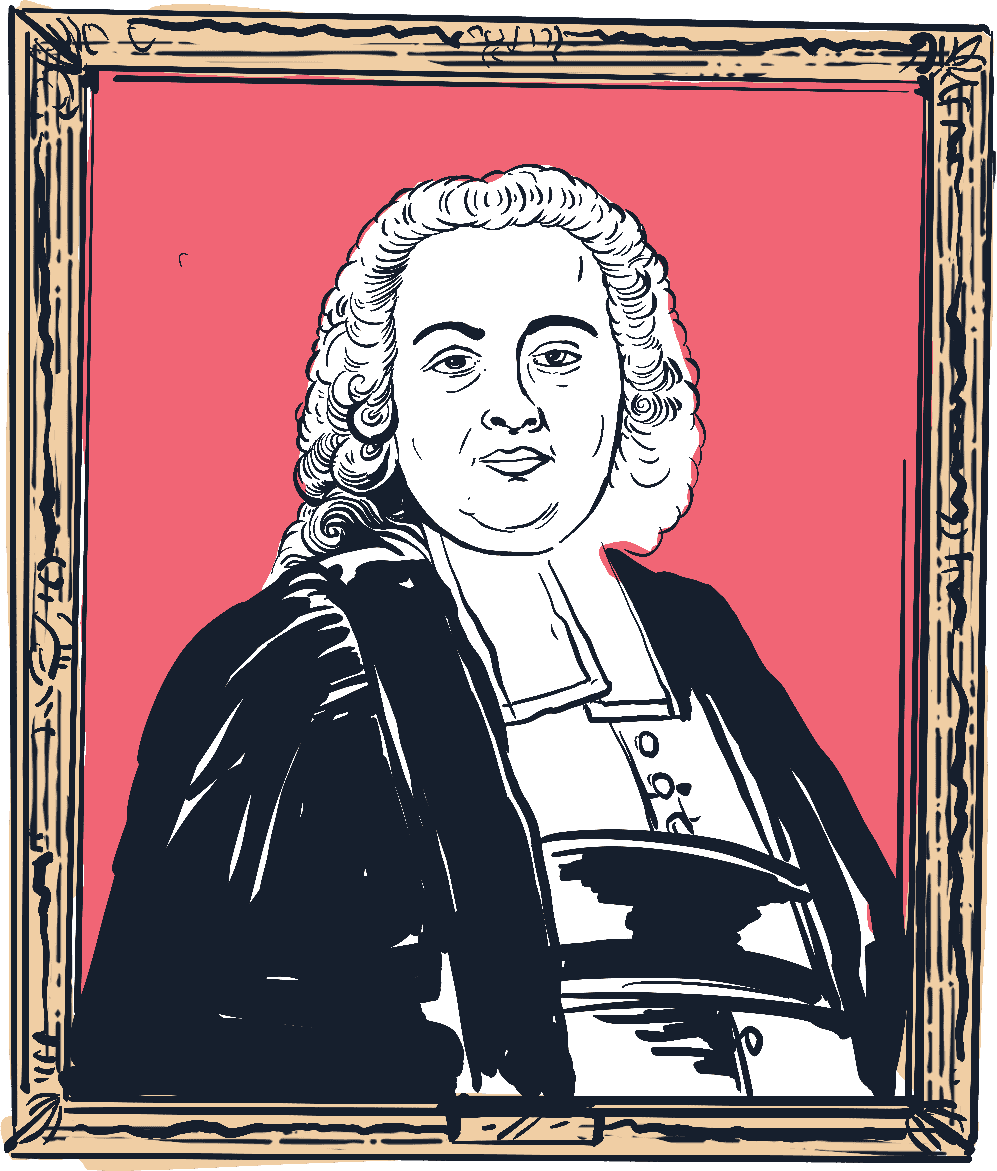 portrait dessiné de Malesherbes