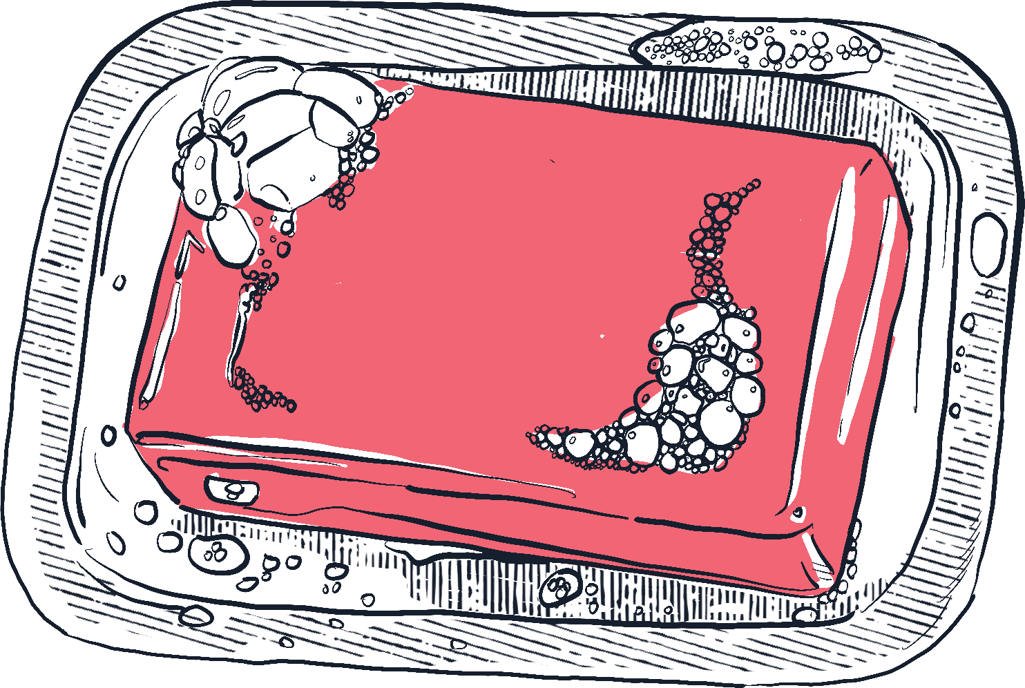 illustration d'un savon